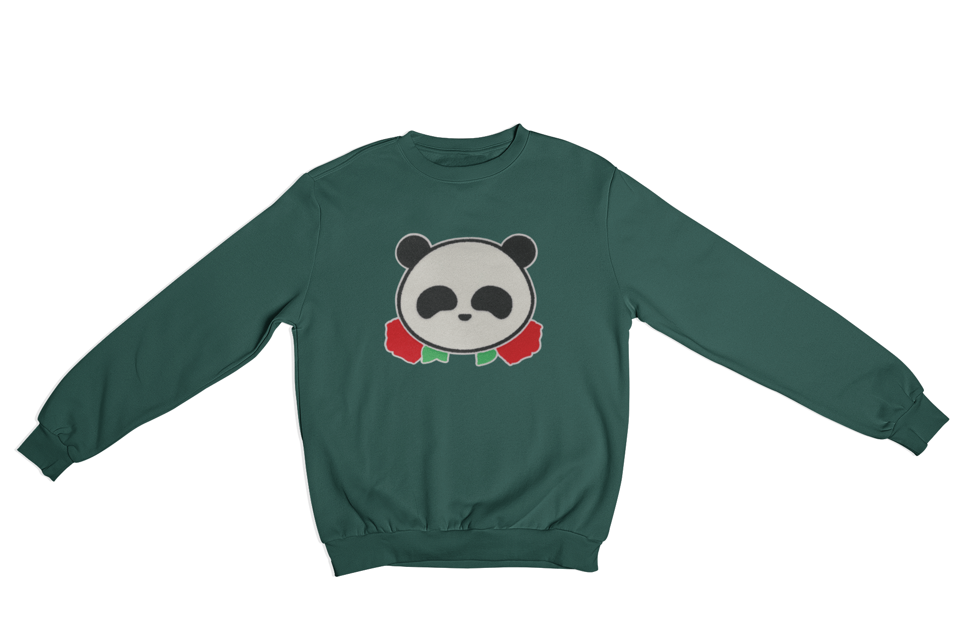 Panda online rose sweatshirt